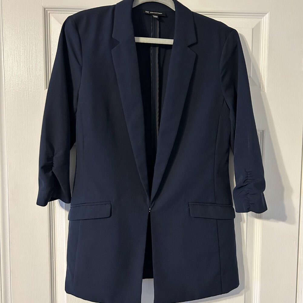 Women's, I.N.C., Navy Blue Blazer, Size Medium